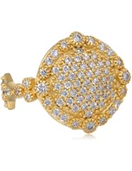 Freida Rothman Belargo Jewelry Pave Disc Ring