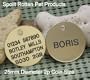 Quality Brass Engraved 25mm Disc Identity Tag When Checking Out Please Tick The Gift Message Box To Send Us The Engraving Details