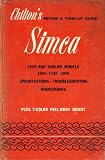 Chilton's repair and tune-up guide for the Simca
