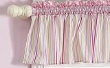 Bedtime Originals Hello Kitty and Puppy Window Valance - Pink