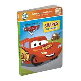 LeapFrog Tag Junior Book, Disney Pixar Cars, Shapes All Around
