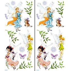Disney Fairies - Peel & Stick - 22 Wall Stickers Stick Ups