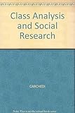 Class analysis and social research