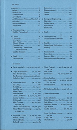 Speculations (The future is ______)