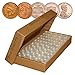 Merrick Mint PENNY Direct-Fit Airtight 19mm Coin Capsule Holders For PENNIES (QTY: 25)