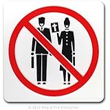 No Preaching' Door Plaque