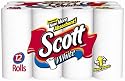 Scott Paper Towels, White Regular Roll, Twelve 60-Sheet Rolls (Pack of 2)