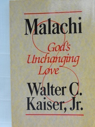 Malachi: God's unchanging love
