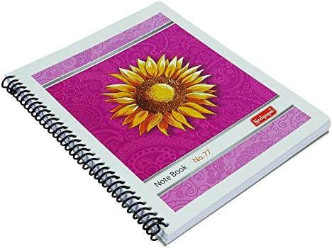 Neelgagan Soft Cover Writing Notebook Ruled Line School Colleges Writing Notepad With Spiral Bouned - 160 Pages - Packs Available