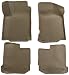 Husky Liners 89313 Tan Custom Fit Front and Second Seat Floor Liner Set