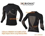X-Bionic ENERGY ACCUMULATOR Men Shirt Long High Impact, schwarz/orange