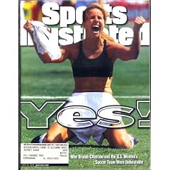 SPORTS ILLUSTRATED JULY 19, 1999, Vol. 91, no. 3, Brandi Chastain Soccer Cover