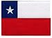 Chile Flag Embroidered Patch Chilean Iron-On National Emblem