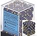 Chessex Dice d6 Sets: Twilight Speckled - 12mm Six Sided Die (36) Block of Dice