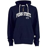ESPN U Penn State Nittany Lions Ladies Navy Blue Fan Cheer Full Zip Hoody Sweatshirt