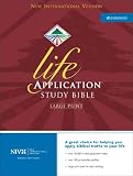 NIV Life Application Study Bible, Large Print image