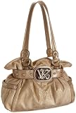 KATHY Van Zeeland Money Talks Belt Shopper,Latte,one size
