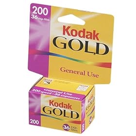 35mm Gold Color Multipack Film, 36 Exposures, 200 ASA (KOD6034003) Category: Instant Film by Kodak Co