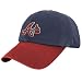 Atlanta Braves Franchise Fitted Baseball Cap with Red Visor and Thawk Logo