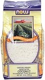 NOW Foods Organic Coconut Shred, Unsweet, 10 Ounce Bags (Pack of 12)