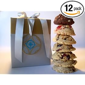 Frostines Edibles Gift Box of 12 Fresh Baked Boston Brownie Cookies