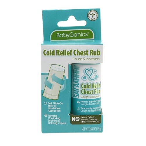 Babyganics Cold Relief Chest Rub 0.64 oz (18 g) Check Price Sawuyalov