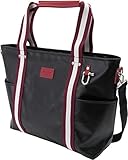 森野帆布 x SIGNAL FLAG トートバッグ Cタイプ SF-0196 海上自衛隊採用帆布 ブラック×レッドワイン