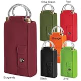 Brunello 2 bottle Wine Tote Brgndy