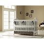 Graco Shannon Standard Dropside 4 in 1 Convertible Crib; White