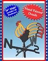 Chicken Weather Vane Vein Weathervane Wind Indicator