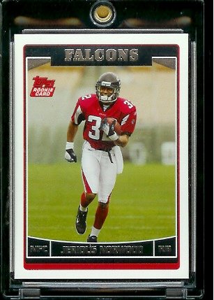 2006 Topps # 349 Jerious Norwood (RC) - Rookie Card - Atlanta Falcons - NFL Football Cards