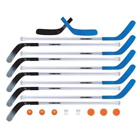 Sportime 105059971 Dom Vision Floor Hockey Sticks - 52' ' Senior Set by Sportime