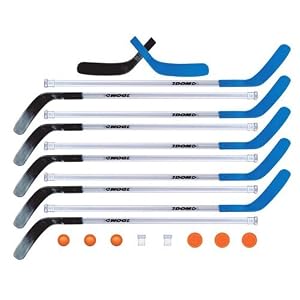 Sportime 105059971 Dom Vision Floor Hockey Sticks - 52' ' Senior Set by