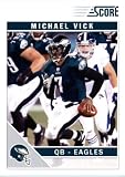 2011 Score Football Card # 224 Michael Vick - Philadelphia Eagles - NFL Trading Card In a Protective Screwdown Case!