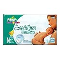 Pampers Swaddlers Sensitive Diapers, Newborn (Up to 10 Lbs), Plus Pack, 136 Diapers