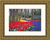 Picture Frame Mottled Gold Compo .. 2'' wide