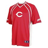 Cincinnati Reds Cooperstown Impacto V-Neck Jersey