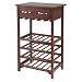 Wine Rack with Glass Storage