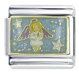 Guardian Angel X2 Italian Charms Bracelet Link