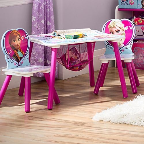 Disney Frozen Kids 3 Piece Table and Chair Set by Delta Children