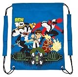 Ben 10 Blue Draw String Bag