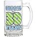 30th Birthday Glass Tankard