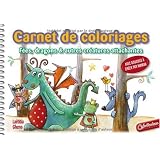Carnet de coloriages et de cr�ations : F�es, dragons et autres cr�atures attachantespar La�titia Gheno