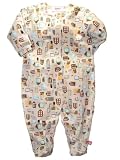 Brick & Mortar Footie by Zutano - Multi-colored - 6-9 Mths