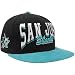 New Era San Jose Sharks Black-Teal 9FIFTY Corduroy Snapback ...