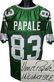 Vince Papale signed Philadelphia Eagles Green TB Prostyle Jersey Invincible