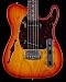 G&L USA Made ASAT Special Semi-Hollow Cherryburst High Gain Pickups