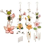WIND CHIME 18IN FROGS