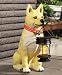 ソーラーライト付柴犬ポチNK-132: 蓄積された太陽光が夜になるとやさしいライトで点灯します・ソーラーライト付柴犬ポチNK-132・商品サイズ・幅340 奥行160 高さ410mm・材質 ポリレジン樹脂・中国製・重量 約2.2kg・完成品
