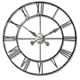 Oversized See-Through Wall Clock